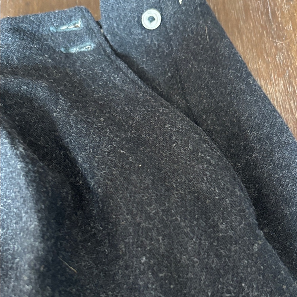All Wool Black Women's Trousers